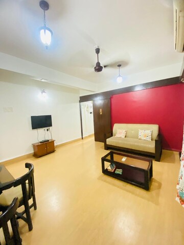 Living Room in 1 BHK Apartment at Lokhandwala Complex, Andheri West – for Rent