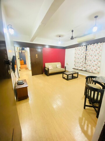 Living Room in 1 BHK Apartment at Lokhandwala Complex, Andheri West – for Rent