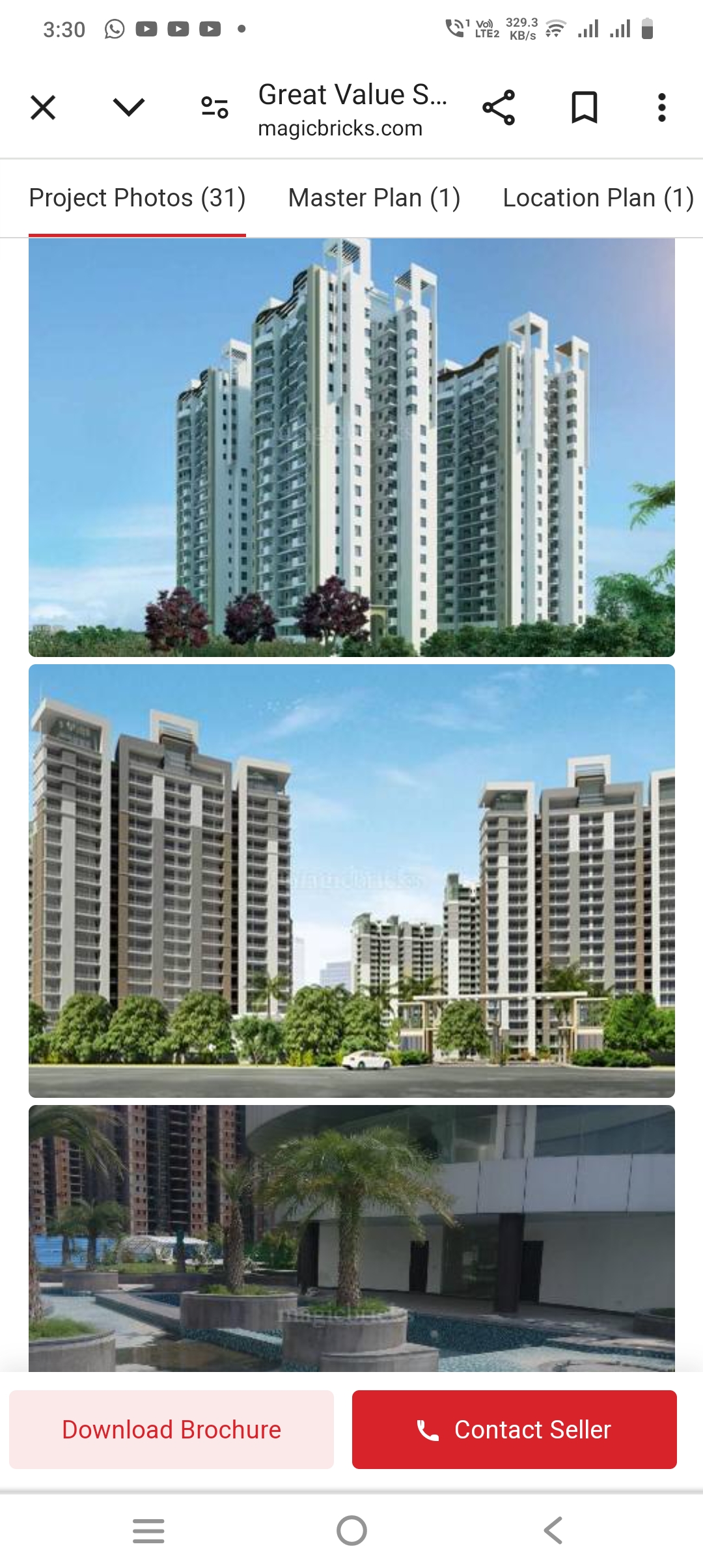 4 BHK Apartment For Rent in Great Value Sharanam Sector 107 Noida  7233747