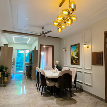 Living Room in 3 BHK Apartment at Nandita Mayfair Park, Kishanpura – for Sale