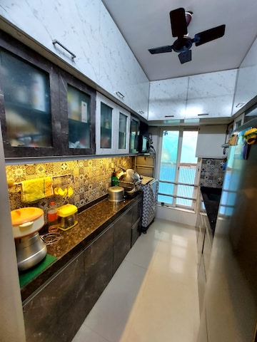 Kitchen in 2 BHK Apartment at Pranav Deep Sunderlane CHS, Malad West – for Sale