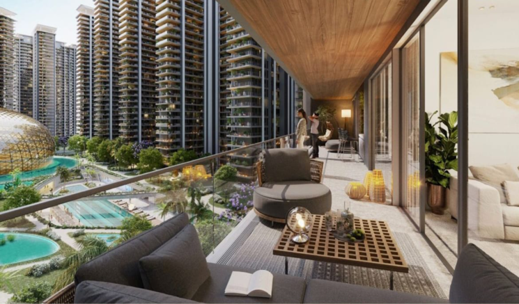 Exterior View, elan-the-presidential 3 Bedroom 2450 Sq.Ft. Apartment In Sector 106 Gurgaon 7237425