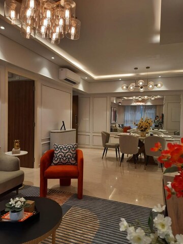 Living Room in 2 BHK Apartment at Lodha Sterling, Kolshet Road – for Sale