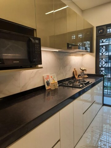 Kitchen in 2 BHK Apartment at Lodha Sterling, Kolshet Road – for Sale