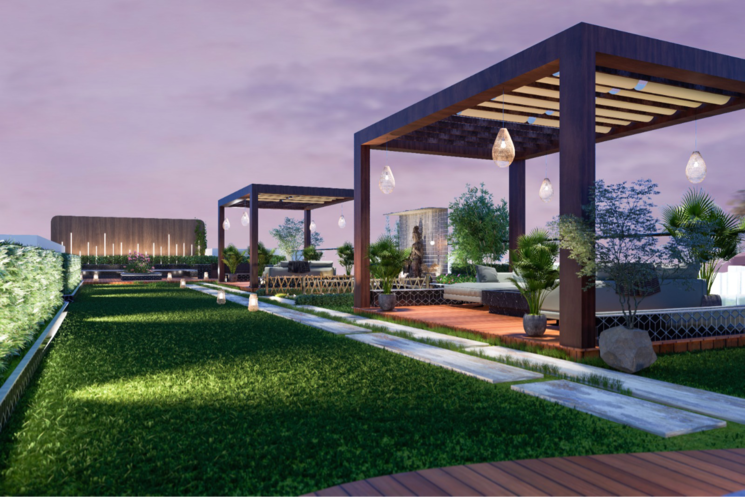 Garden, manish nagar 2 Bedroom 1250 Sq.Ft. Apartment In Manish Nagar Nagpur 7237916