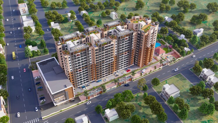 Exterior View, manish nagar 2 Bedroom 1250 Sq.Ft. Apartment In Manish Nagar Nagpur 7237916