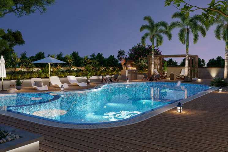 Swimming Pool, manish nagar 2 Bedroom 1250 Sq.Ft. Apartment In Manish Nagar Nagpur 7237916