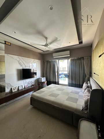 Bedroom in 3 BHK Apartment at Bandstand Apartment, Bandra West – for Sale