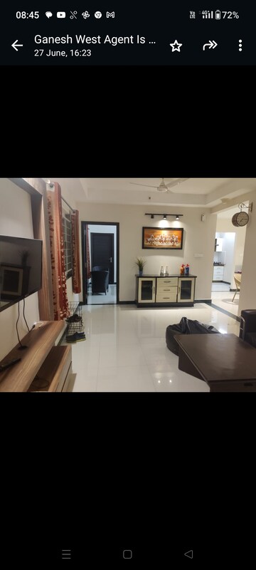 Living Room in 2 BHK Apartment at My Home Vihanga, Gachibowli – for Sale