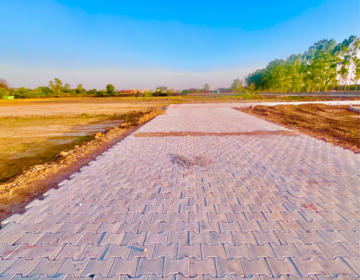 Swimming Pool in  Plot at Lalru – for Sale
