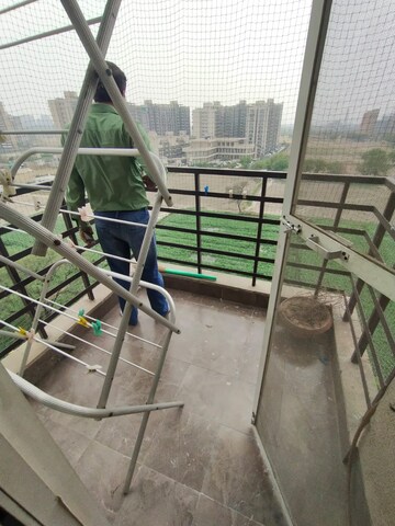 Staircase in 2.5 BHK Apartment at Satya The Hermitage, Sector 103 – for Sale