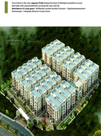 2 BHK Apartment For Resale in Jagsons Pride Suraram Colony Hyderabad  7239494