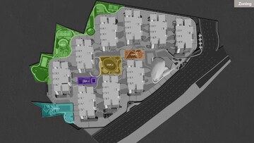 Master Plan in 3 BHK Apartment at Ameenpur – for Sale