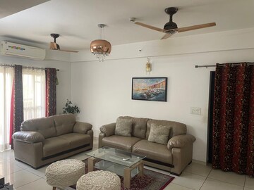Living Room in 3 BHK Apartment at Gulshan Vivante, Sector 137 – for Rent