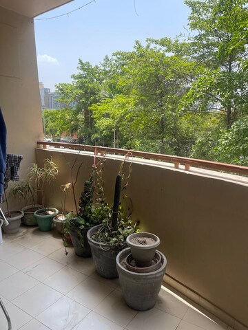 Balcony in 3 BHK Apartment at Gulshan Vivante, Sector 137 – for Rent