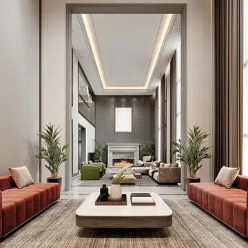 Living Room in 3 BHK Apartment at Candeur Crescent, Serilingampally – for Sale