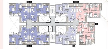 Floor Plan in 2 BHK Apartment at Giritirtha Solasta, Ravet – for Sale