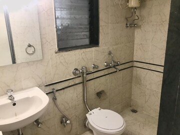 Bathroom in 3 BHK Apartment at Oshiwara – for Rent