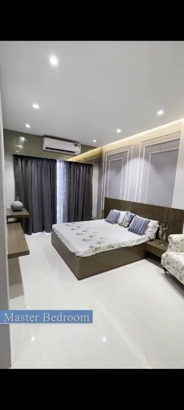 Bedroom in 3 BHK Apartment at Gokul Nakshatra, Virar West – for Sale