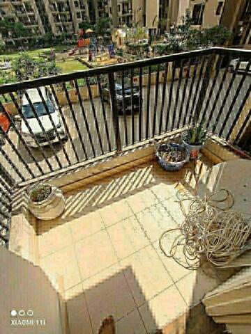 Balcony in 2.5 BHK Apartment at SVP Gulmohur Greens, Mohan Nagar – for Sale