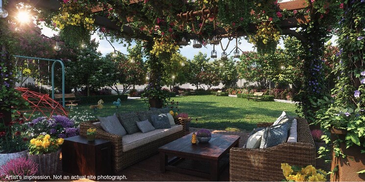 Garden, godrej-nature-plus 3.5 Bedroom 1929 Sq.Ft. Apartment In Sohna Sector 33 Gurgaon 7241648