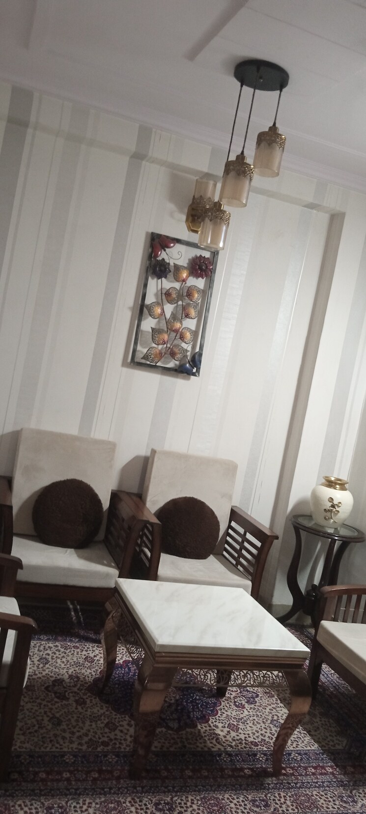 Living Room, jogabai extension 3 Bedroom 900 Sq.Ft. Apartment In Jogabai Extension Delhi 7241754