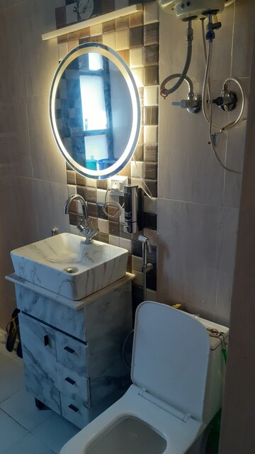 Attached Bathroom in 3 BHK Apartment at Kundli – for Sale