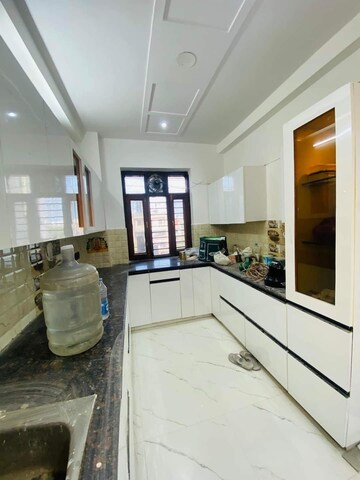 Kitchen in 3 BHK Builder Floor at Sainik Colony – for Sale