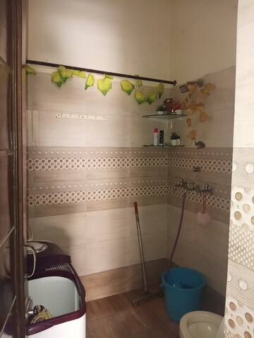 Bathroom in 1 BHK Apartment at Dhakoli Village – for Sale