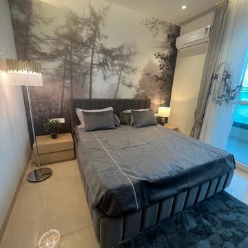 Bedroom in 4 BHK Apartment at Maya Green Lotus Utsav, International Airport Road – for Sale