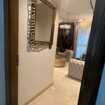 Building Lobby in 4 BHK Apartment at Maya Green Lotus Utsav, International Airport Road – for Sale