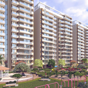 4 BHK Apartment – Exterior View View at Maya Green Lotus Utsav, International Airport Road - for Sale