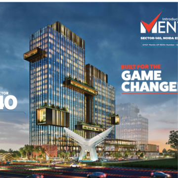  Shop – Exterior View View at GYGY Mentis, Sector 140 - for Sale