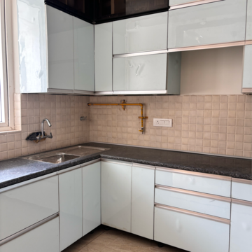 Kitchen in 2 BHK Apartment at SLF Anushree, Sector 75 – for Sale