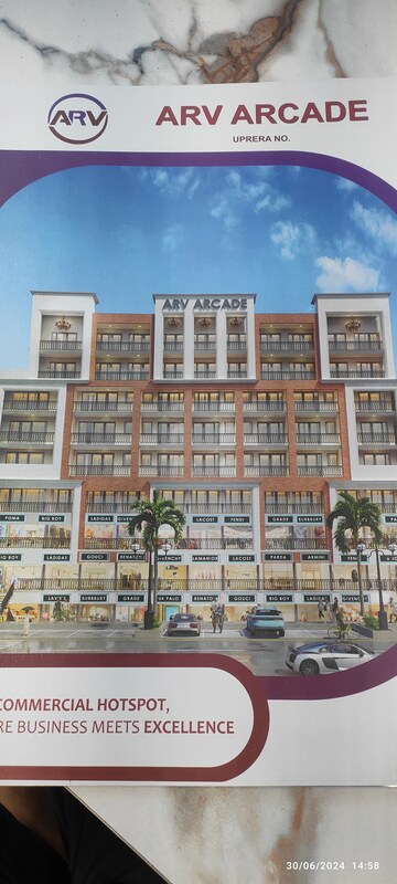  Shop – Exterior View View at Kingson ARV Arcade, Raj Nagar Extension - for Sale