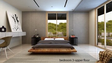 Bedroom in 4 BHK Apartment at Ameenpur – for Sale