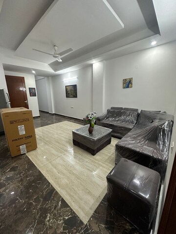 Living Room in 3.5 BHK Builder Floor at Saket – for Sale