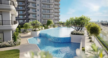 Swimming Pool in 3 BHK Apartment at Sobha Altus, Panwala Khusropur – for Sale