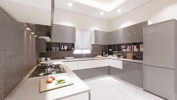 Kitchen in 2 BHK Apartment at Ameenpur – for Sale