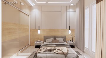 Bedroom in 2 BHK Apartment at Ajmera Manhattan, Wadala East – for Sale