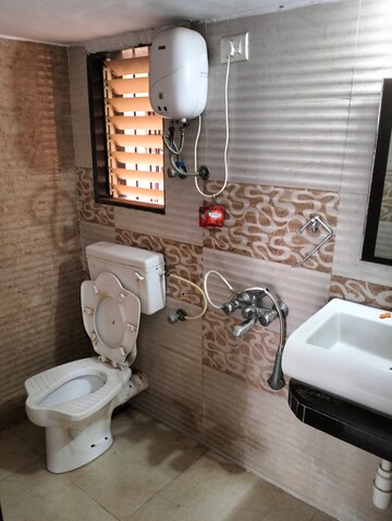 Bathroom in 2 BHK Apartment at Agarwal Lifestyle, Virar West – for Sale
