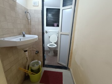 Bathroom in 1 BHK Apartment at Vasai West – for Sale