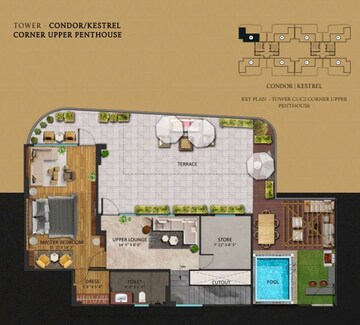 Master Plan in 3 BHK Apartment at Oxirich Chintamani, Sector 103 – for Sale