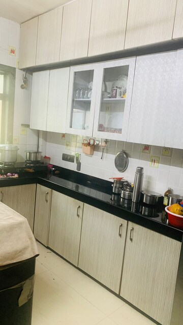 Kitchen in 1 BHK Apartment at Highland Park CHS, Kandivali West – for Rent