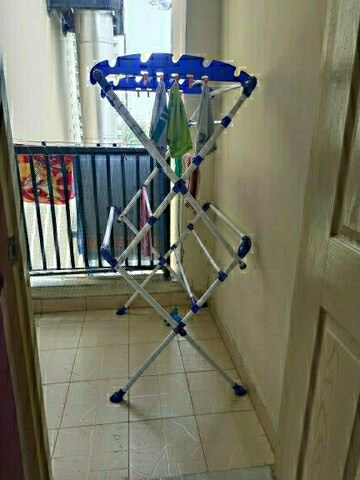 Staircase in 2.5 BHK Apartment at SVP Gulmohur Greens, Mohan Nagar – for Sale