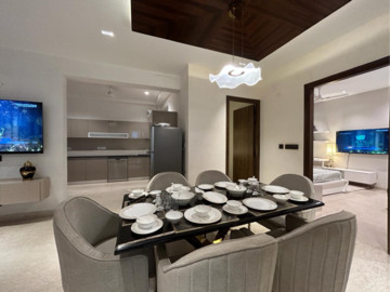 Team Area in 3 BHK Apartment at Maya Green Lotus Utsav, International Airport Road – for Sale