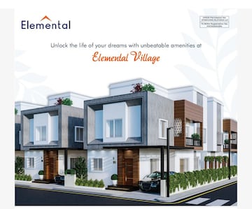 4 BHK Villa For Sale in Elemental Village, Peeranchuruvu