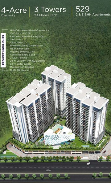 3 BHK Apartment For Sale in Elegant Nivasa, Kollur