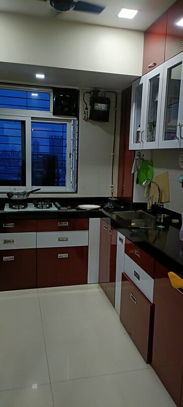Kitchen in 2 BHK Apartment at Platinum Venecia, Nerul – for Sale