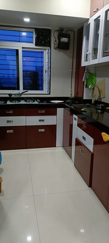 Kitchen in 2 BHK Apartment at Platinum Venecia, Nerul – for Sale